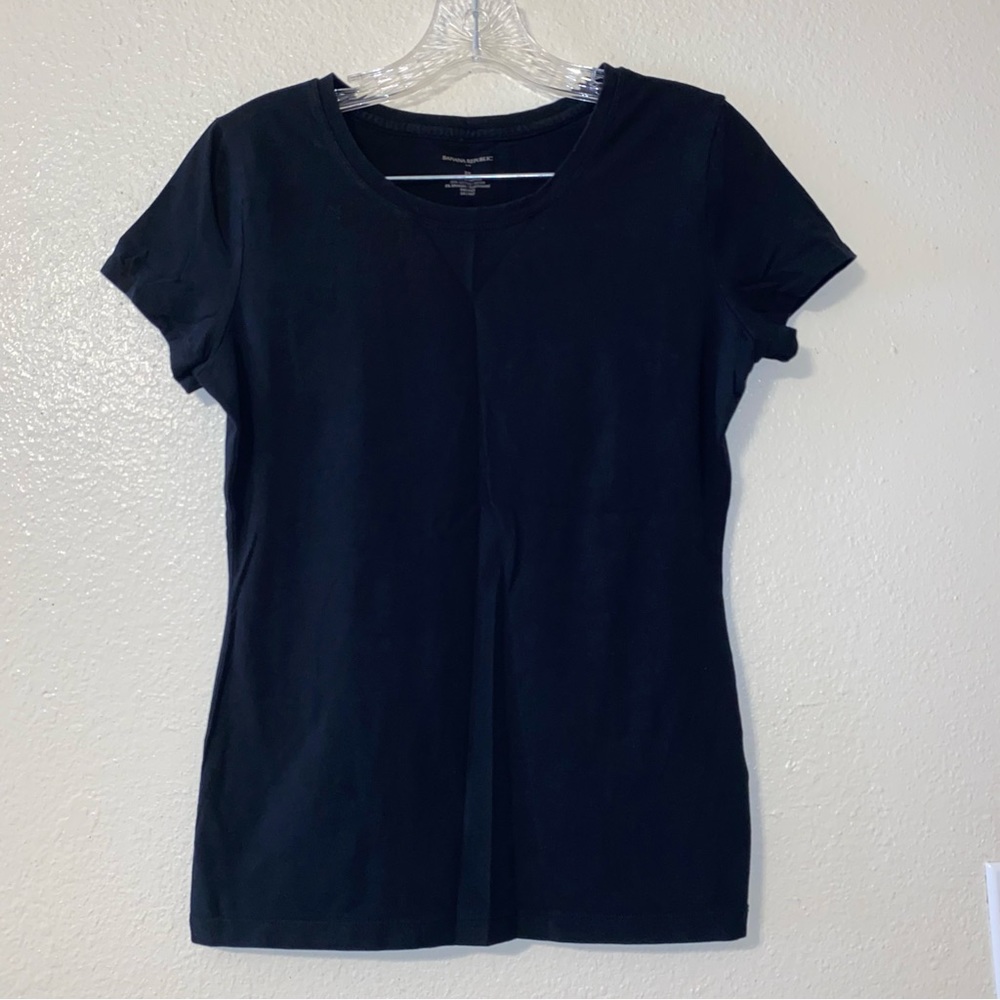 Banana Republic basic black Tshirt xSmall
